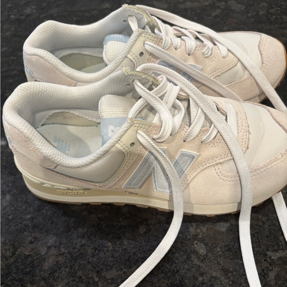 New Balance Cream Athletic 574